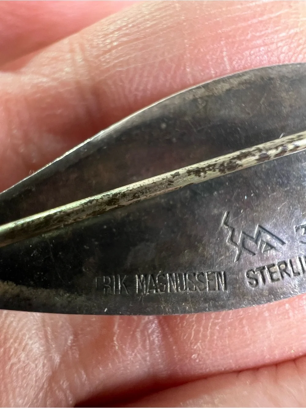 Vintage Sterling Erik Magnussen 1950s Enamel Fish Brooch